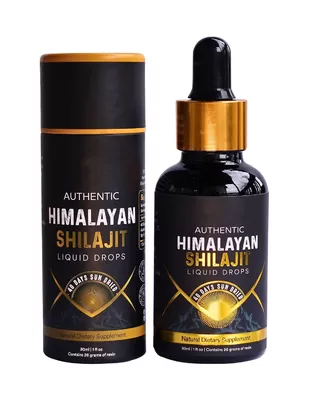 Authentic Shilajit Pure Himalayan Organic Gold Grade for Men & Women, 40 Days Sun Dried for Maximum Potency, 85% Fulvic acid, Lab Tested Shilajit Drops for Energy Boost & Immune Support, 30 Grams - Image 5